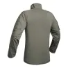 Chemise Ubas Fighter col montant zip coton polyester kaki M à 3XL
