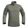 Chemise Ubas Fighter col montant zip coton polyester kaki M à 3XL