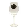 Verres à vin 360 ml décor étain relief de gibiers 6 pièces