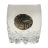 Verres à Whisky 30 cl décor étain relief de gibiers Lot de 6