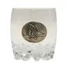 Verres à Whisky 30 cl décor étain relief de gibiers Lot de 6