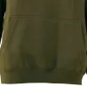 Sweat à capuche 3 sangliers coton polyester kaki M à 3XL