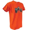 T-shirt orange sangliers Bartavel®