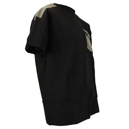 T-Shirt de travail Brooklyn coton bicolore noir / gris M à 4XL