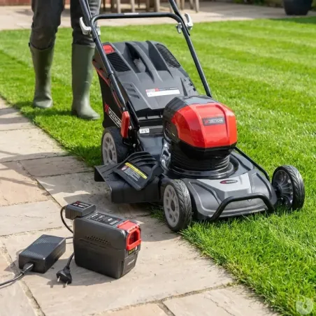 Tondeuse à gazon Voltkore® 45 cm - Batterie 40V 4,0 Ah + Chargeur