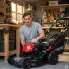 Tondeuse à gazon Voltkore® 45 cm - Batterie 40V 4,0 Ah + Chargeur