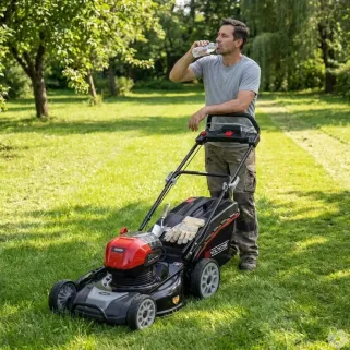 Tondeuse à gazon Voltkore® 45 cm - 40V - Sans batterie - Technologie sans balais