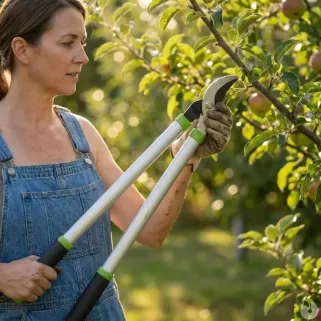 Sécateur branche arbre 60 cm - Outil élagage jardinage