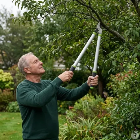 Sécateur branche arbre 60 cm - Outil élagage jardinage