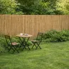 Canisse bambou fendu - Largeur 5 m sur hauteur 1,95 m occultation naturelle