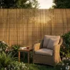 Canisse bambou fendu - Largeur 5 m sur hauteur 1,95 m occultation naturelle