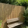 Canisse bambou fendu - Largeur 3 m sur hauteur 1,95 m occultation naturelle