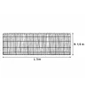 Canisse bambou fendu - Largeur 3 m sur hauteur 1,5 m occultation naturelle