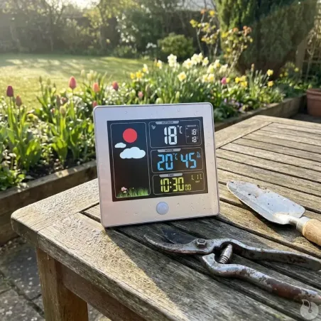 Station météo sans fil écran LCD couleur
