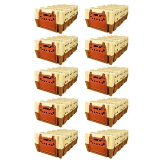 Lot de 10 Caisses transport spécial gibier