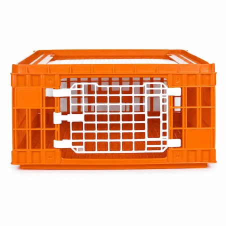 Cage transport démontable volatiles et rongeurs 77x58x29cm