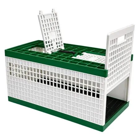 Cage de transport petit gibier plastique 60 X 30 X 26 cm 