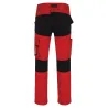 Pantalon Hector rouge Herock – ripstop, stretch 4 sens, multi-poches