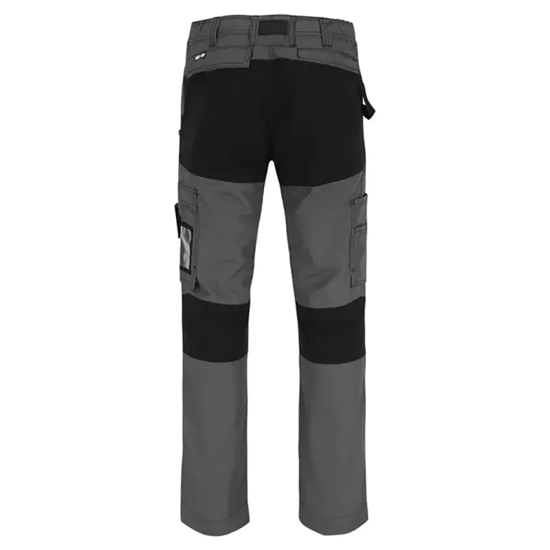 Pantalon Hector charbon/noir Herock – stretch 4 sens, multi-poches