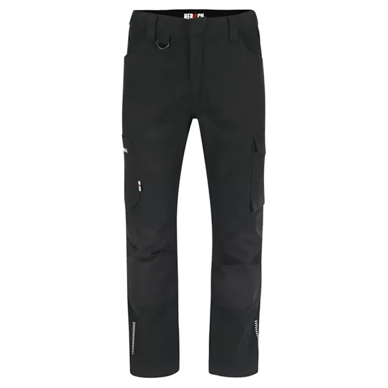 Pantalon Xeni noir Herock – stretch, renforcé, multi-poches
