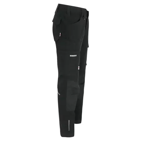 Pantalon Xeni noir Herock – stretch, renforcé, multi-poches