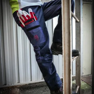 Pantalon travail Francital jean Cut resistant technology homologué