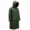 Manteau pluie étanche Treeland vert 100% polyester PVC