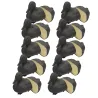 Pack 10 Appelants Eiders Noirs Moussés avec Quille Lestée