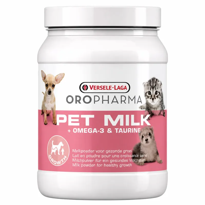 Lait de substitution Oropharma Pet Milk chien chat 400 g