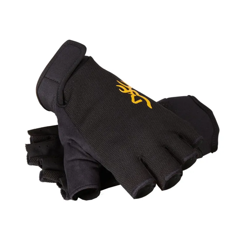 Mitaines Pro Shooter polyester poluréthane noir jaune S à XL