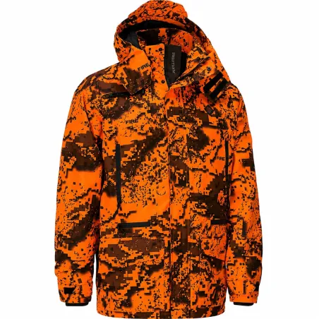 Veste Ridge isolante polyester camo orange S à 5XL