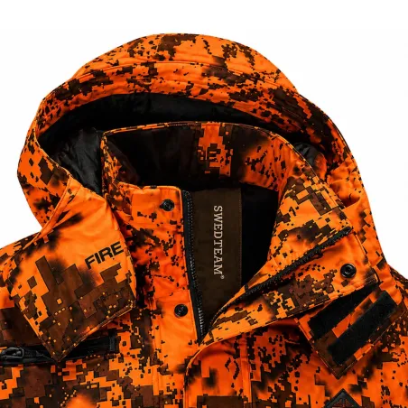 Veste Ridge isolante polyester camo orange S à 5XL