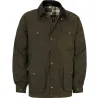 Veste cirée 1919 isolation thermique coton ciré vert kaki S à 3XL