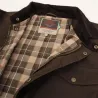 Veste cirée 1919 isolation thermique coton ciré vert kaki S à 3XL