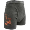 Lot 3 boxers humour ceinture élastique coton doublé M à 3XL