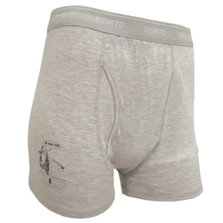 Lot 3 boxers humour ceinture élastique coton doublé M à 3XL