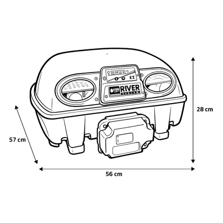 Couveuse Automatique 49 oeufs Biomaster Egg Tech 49