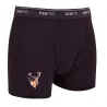 Lot 3 Boxers canard cerf sanglier élastique coton doublé M à 3XL