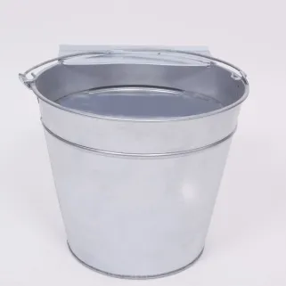 Abreuvoir poule seau métal 7,5L 