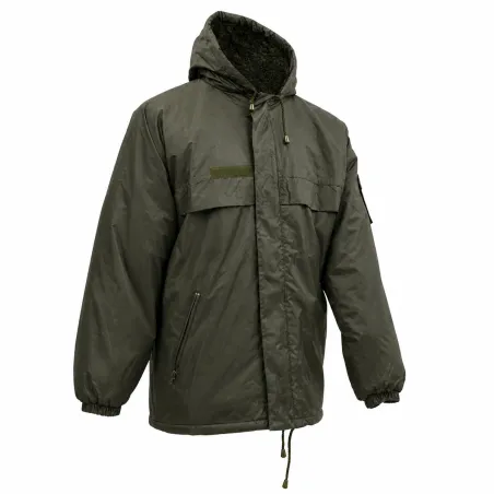 Coupe-vent fourré imperméable kaki taille S à 3XL