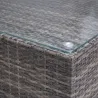 Ensemble Modulo - Canapé d'angle extérieur modulable avec table basse