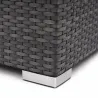 Ensemble Modulo - Canapé d'angle extérieur modulable avec table basse