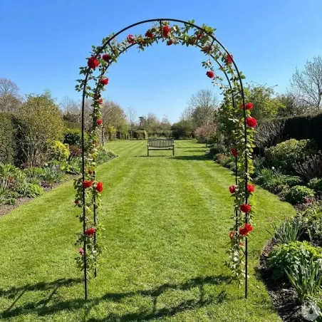 Arche de jardin 140 x 36 x 240 cm