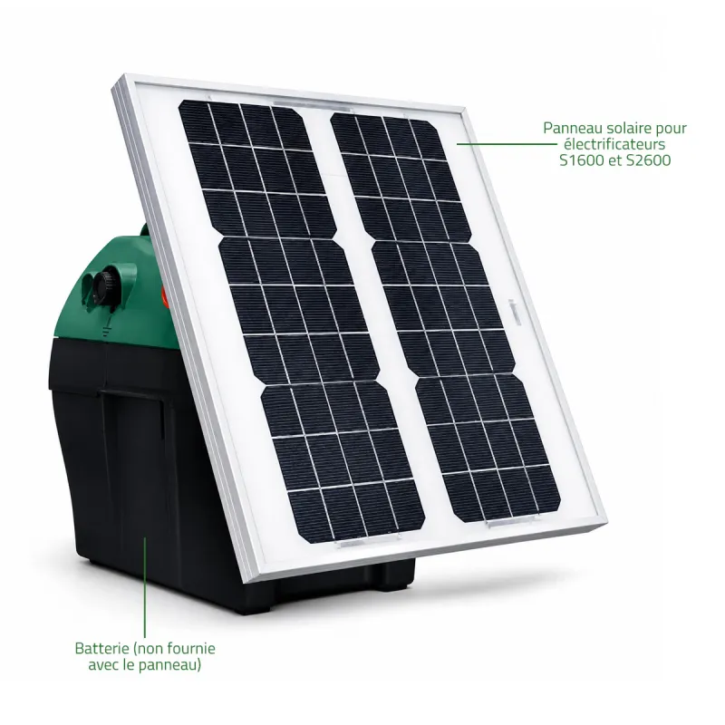 Panneau solaire pour électrificateurs S1600 et S2600