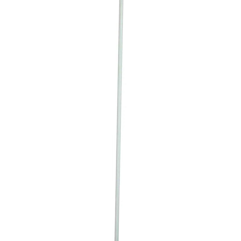 Lot De 10 Tiges De Ballons Individuelles, En Plastique, 32 Cm, Blanches