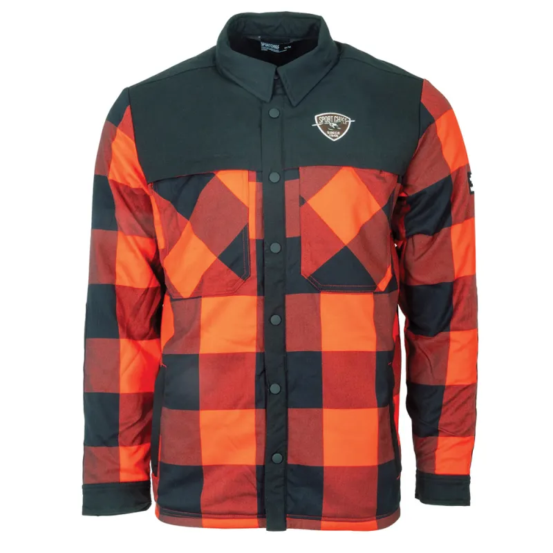 Chemise Sugar Shack Rouge - Coton Premium Homme de XL à 3XL