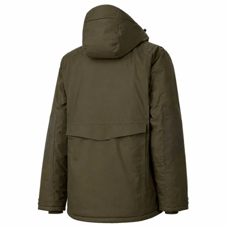 Veste STAGUNT Northgame capuche amovible gilet fluo