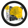 Couvre volant noir universel - Protection textile auto