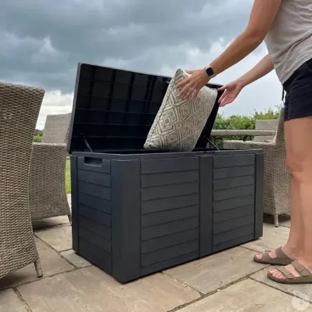Coffre de rangement jardin capacité 170 L