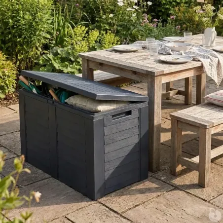 Coffre de rangement jardin capacité 170 L